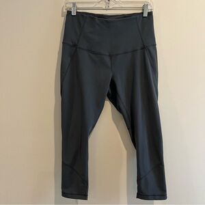 Zella hi‎ rise cropped gray leggings